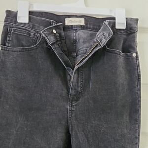 Madewell Dark Gray Skinny Jeans